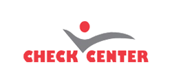 Check center client color logo